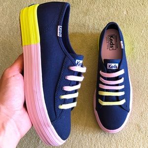 ❌SOLD❌Keds triple kick kids sneakers size 2.5 new